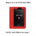 Battery Replacement For 7inch LAUNCH X431 PRO Scanner